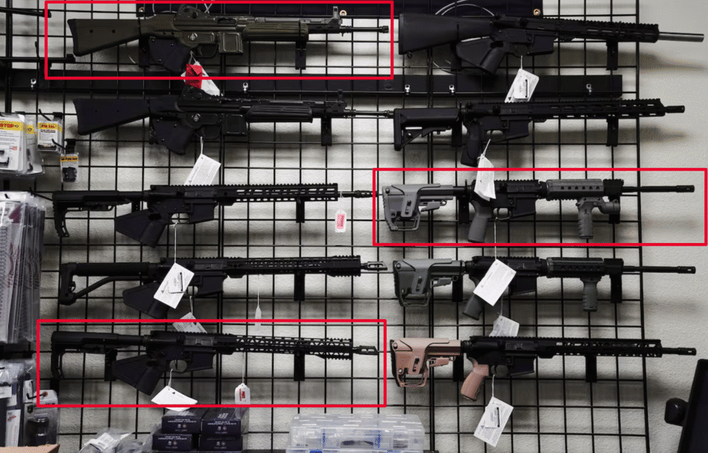A California ammunition background check law was declared unconstitutional by a U.S. appeals court. 2 gun A California ammunition background check law was declared unconstitutional by a U.S. appeals court.