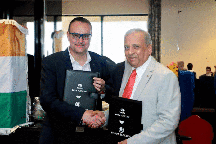 Tata Autocomp Systems Ltd and Škoda Auto Announce Joint Venture to Manufacture Railway Propulsion Systems Tata Autocomp Systems Ltd and Škoda Auto Announce Joint Venture to Manufacture Railway Propulsion Systems