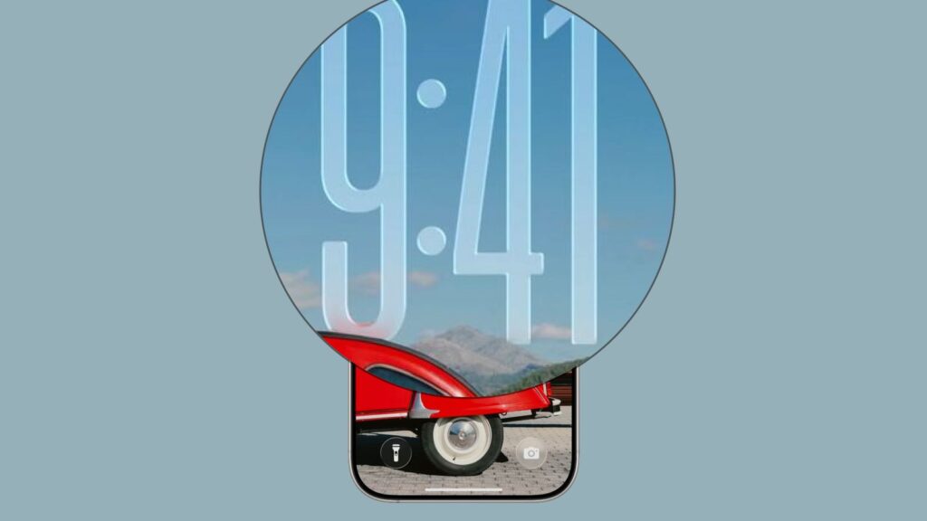 iOS 26 Public Beta: Discover the New Features on Your iPhone Lock Screen 9 iOS 26's "Make the Time Bigger" Feature