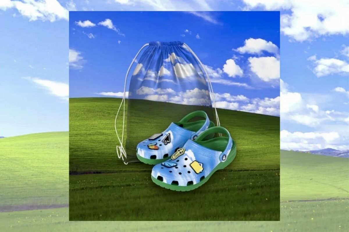 Microsoft Windows XP “Bliss” Crocs: The Ultimate Nostalgia Statement That’s About to Rule 2025 2 Microsoft Windows XP Bliss Crocs 2025: Limited-Edition $80 Nostalgia Drop (Clippy Jibbitz & Bliss Backpack)